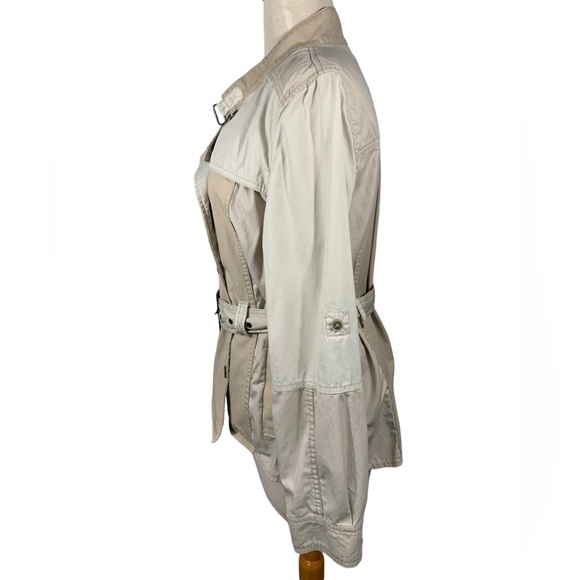 Daughters of the Liberation Utility Jacket Size 10 EUC Tan Cotton Multi … - Picture 3 of 16